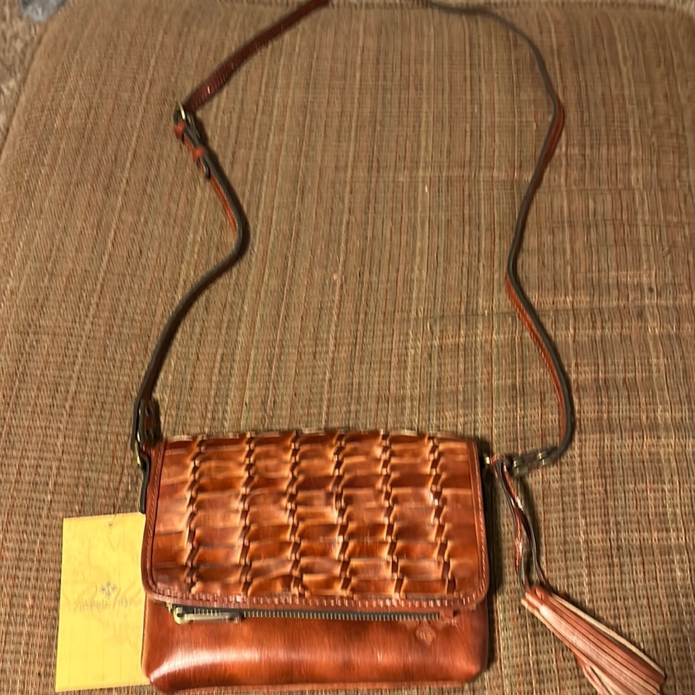 Patricia Nash Weave Corfu Crossbody